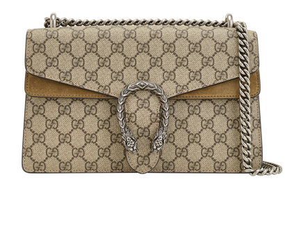 Dionysus S, &pound;1,200, Handbags, Beige, Canvas, Front view